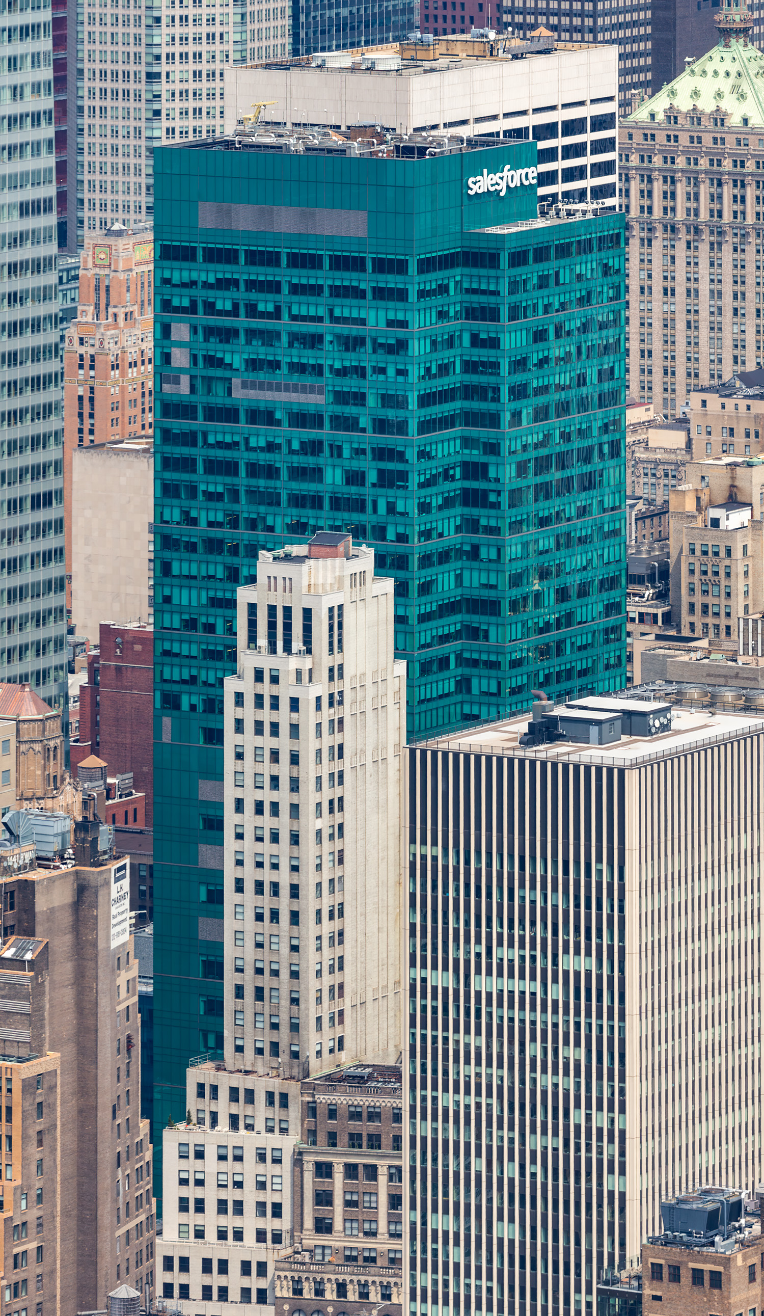 Salesforce Tower, New York City - View from The Edge. © Mathias Beinling